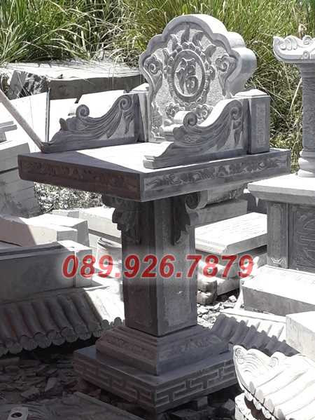 Mẫu cây hương đá không mái đặt trước mộ bán Kon Tum - lăng mộ, nghĩa trang nhà mồ