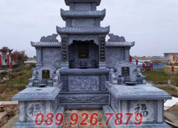 Mẫu lăng thờ bằng đá đẹp giá rẻ bán tại Tây Ninh - kỷ đài củng thờ chung gia đình, dòng họ, tổ tiên.