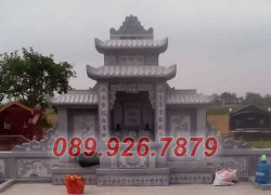 Mẫu lăng thờ đá thờ tro cốt ông bà, tổ tiên, dòng họ bán tại Trà Vinh - kích thướt, giá bán, thiết kế lăng thờ đá đẹp.