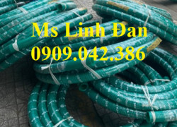 Ống gân nhựa cổ trâu màu xanh lá phi 100, phi 150, phi 200mm bơm hút cát, hút bùn, hút xi măng giá rẻ toàn quốc.