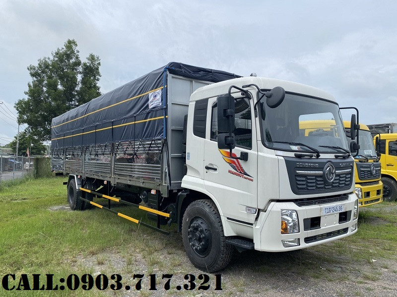 Công ty xe tải Dongfeng 8 tấn thùng dài 9m7 giá tốt giao xe ngay