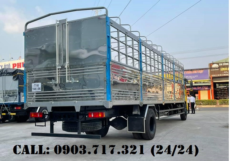 Công ty xe tải Dongfeng 8 tấn thùng dài 9m7 giá tốt giao xe ngay