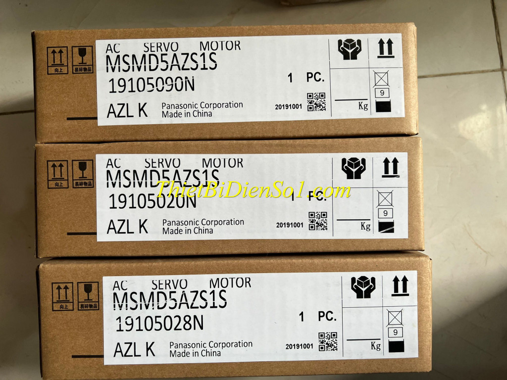 Servo motor Panasonic MSMD5AZS1S -Cty Thiết Bị Điện Số 1