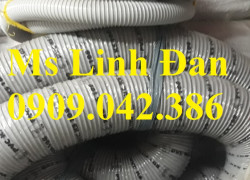 ống hút bụi gân nhựa phi 100, ống hút bụi ruột gà phi 100 dùng hút bụi gỗ công nghiệp