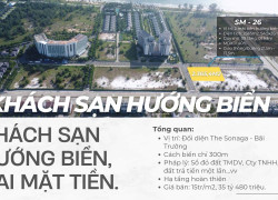 Đắc Địa: Đất Khách sạn View Biển - Mặt tiền đường 36M. Giá chỉ 1xtr/m2