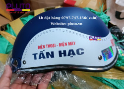 Đặt làm nón bảo hiểm in logo theo yêu cầu ở TP HCM