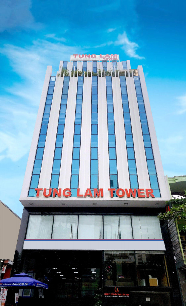 Tùng Lâm Tower – Tòa văn phòng cho thuê với kiến trúc hiện đại.