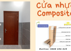 Cửa nhựa giả gỗ Composite tại Tiền Giang - Cửa phòng ngủ