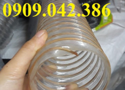 Ống Hút bụi Pu Lõi Thép mạ đồng công nghiệp phi 100... hàng sẵn có