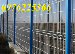 Hàng rào lưới thép sơn tĩnh điện D6A50x200