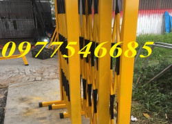 Giá bán hàng rào xếp kéo tay chữ T , hàng rào xếp gọn di động