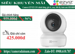 Camera Wifi xoay 360 độ EZVIZ C6N 2.0 MP
