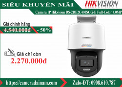 Camera IP Hikvision DS-2DE2C400SCG-E Full-Color 4.0MP