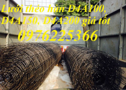 Lưới thép đổ sàn cuộn D4a100x100