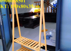 Giá treo quần áo gỗ thông chữ A hàng sẵn giá xưởng tại Đà Nẵng 0906018501