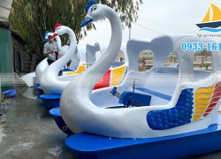Thuyền đạp vịt, thiên nga đạp nước, thuyền thiên nga cho 3 người tại Lâm Đồng