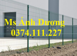 Chuyên Sản xuất hàng rào lưới thép mạ kẽm, hàng rào lưới thép sơn tĩnh điện, lưới hàng rào