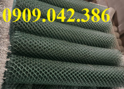 Lưới thép b40 bọc nhựa làm hàng rào