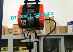 Máy tời điện treo SK230 Kio Đài Loan 230kg cáp 30m nâng chuẩn tải
