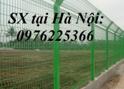 Lưới hàng rào chắn sóng mạ kẽm , lưới hàng rào sơn tĩnh điện