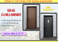 Giá cửa nhựa composite tại Thuận An - Bình Dương