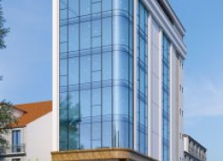 BÁN TÒA NHÀ VĂN PHÒNG 9 TẦNG MẶT PHỐ TRUNG KÍNH DT 120M2 MT 6.5M. GIÁ 62 TỶ