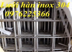 Lưới hàn inox 304 ô 25x25 khổ 1m , 1.2m
