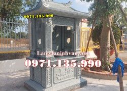 Am đá thờ cốt - Mẫu am đựng tro hài cốt bằng đá bán Tiền Giang