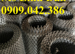 chuyên cung cấp lưới thép hình thoi dang cuộn, lưới thép hình thoi sẵn