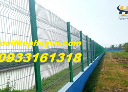 Sản xuất hàng rào mạ kẽm chấn sóng, hàng rào lưới thép, lưới hàng rào