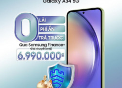 Siêu phẩm giá rẻ Samsung Galaxy A34 5G