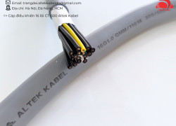 Dây cáp điện chống nhiễu 16 lõi Altek Kabel 0.5, 0.75, 1.0, 1.5mm2