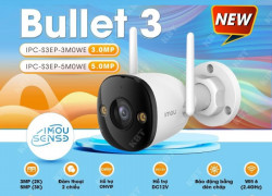 Camera IP WiFi Imou Bullet 2 - Ngoại Trời - 4.0MP|2.0MP - Chính Hãng, Bảo Hành 2 Năm | Dahua