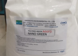 Gree cung caaps polymer nano green anion A66FD xử lý nước thải và quá trình ép bùn