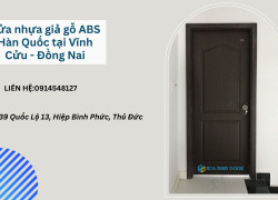 Cửa nhựa giả gỗ ABS Hàn Quốc tại Vĩnh Cửu - Đồng Nai