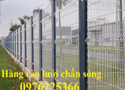 Thi công hàng rào lưới thép hàn , hàng rào mạ kẽm sơn tĩnh điện