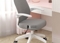 Ghế học bài học sinh tiểu học tay gấp lên xuống chân tăng giảm độ cao có bánh xe CE1016-M - Màu hồng, xanh, xám