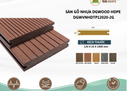Sàn gỗ nhựa DGWOOD HDPE - DGWVNHDTP12020-2G