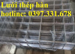 Lưới thép hàn phi 6, Thép hàn tổ hợp, Thép hàn chập, Thép hàn ô vuông