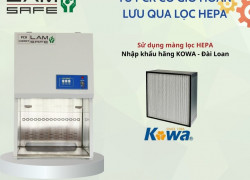 Tủ PCR có gió hoàn lưu qua lọc HEPA