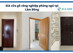 Giá cửa gỗ công nghiệp phòng ngủ tại Lâm Đồng
