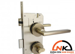 Khóa cửa tay gạt hợp kim cao cấp màu đồng rêu NK571-RX | F-Home NamKhang