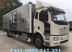 Bán xe tải Faw 7t45 thùng kín 9m7 nhập khẩu mới 2024 