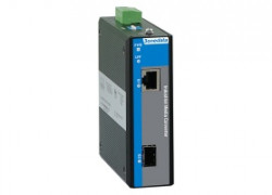 IMC100-1GT1GF(SSSC80KM)-P48: Bộ chuyển đổi quang điện công nghiệp 1 cổng Gigabit Ethernet