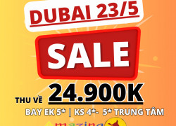 Hành trình mơ ước DUBAI !!! Sale HOT HOT