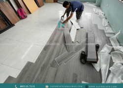 Thi công lắp đặt sàn nhựa vân gỗ giá chỉ từ 88k/m2 #sannhuavn.com