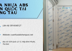 Cửa nhựa ABS Hàn Quốc tại Vũng Tàu - Cửa vệ sinh giá rẻ