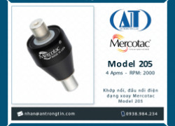 Đầu nối điện dạng xoay Mercotac model M205V