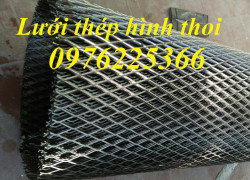 Lưới thép hình thoi, lưới thép kéo giãn hình thoi