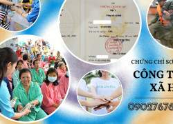 Đào tạo cấp chứng chỉ sơ cấp công tác xã hội